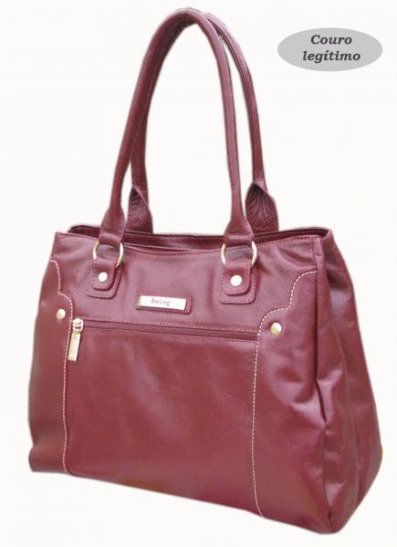 Bolsa feminina de ombro 02 divisões FEELLING  REF. 23620