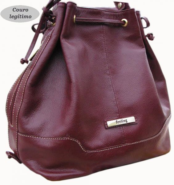 Bolsa feminina de ombro tipo saco FEELLING  REF. 15760